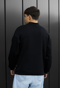 Фото - Флисовый свитшот Staff black zip oversize fleece - Men box