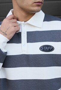 Фото - Чоловічий смугастий лонгслів Staff stripes - Men box