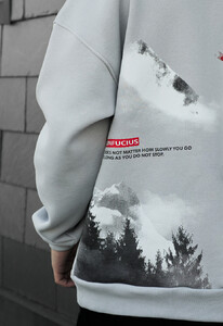 Фото - Худі на флісі Staff do not stop oversize fleece - Men box
