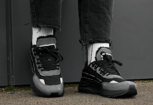 Фото - Зимові чоловічі кросівки Staff black & gray reflective - Men box