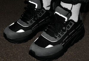 Фото - Зимові чоловічі кросівки Staff black & gray reflective - Men box