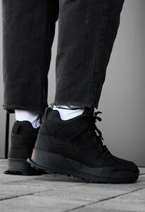 Фото - Однотонні зимові кросівки Staff black3 - Men box
