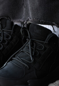 Фото - Однотонні зимові кросівки Staff black3 - Men box