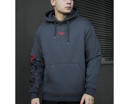 Фото - Молодіжне худі на флісі Staff logo & red eyes oversize fleece - Men box