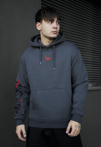 Фото - Молодіжне худі на флісі Staff logo & red eyes oversize fleece - Men box