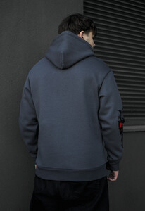 Фото - Молодіжне худі на флісі Staff logo & red eyes oversize fleece - Men box