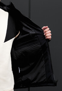 Фото - Молодежная зимняя куртка Staff im black reflective - Men box