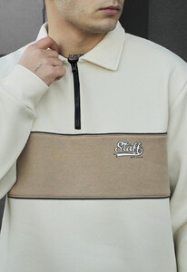 Фото - Молодежный теплый свитшот Staff rm oversize fleece - Men box