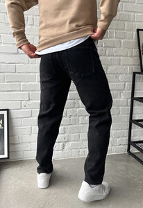 Фото - Утепленные джинсы черного цвета Staff black regular - Men box