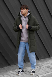 Фото - Молодежная парка для мужчин Staff po dark khaki - Men box