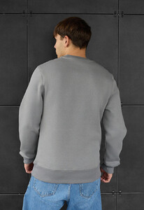 Фото - Базовый теплый свитшот Staff gray basic fleece - Men box