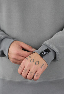 Фото - Базовый теплый свитшот Staff gray basic fleece - Men box