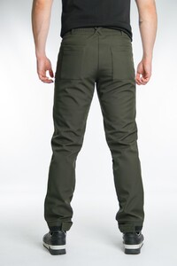 Фото - Однотонные теплые штаны Intruder Maverick цвета хаки - Men box