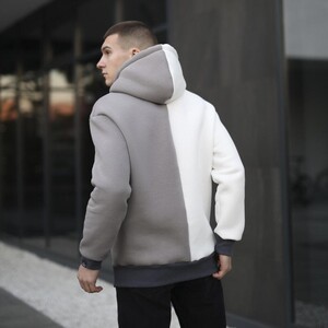 Фото - Триколірне утеплене худі Pobedov 1Touch - Men box