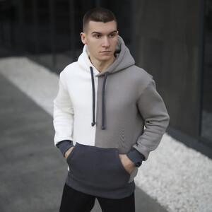 Фото - Триколірне утеплене худі Pobedov 1Touch - Men box