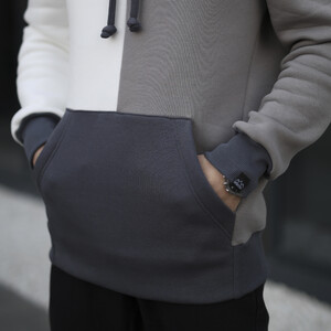 Фото - Триколірне утеплене худі Pobedov 1Touch - Men box