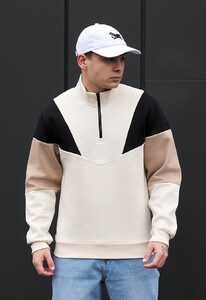 Фото - Триколірна олімпійка на флісі Staff YK zip fleece - Men box