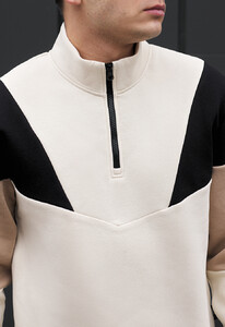Фото - Триколірна олімпійка на флісі Staff YK zip fleece - Men box
