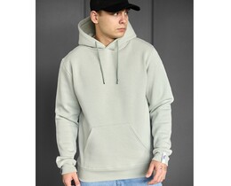 Фото - Светло-оливковое худи Staff light olive basic fleece - Men box