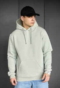 Фото - Светло-оливковое худи Staff light olive basic fleece - Men box