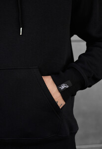 Фото - Базове худі на флісі Staff black basic oversize fleece - Men box