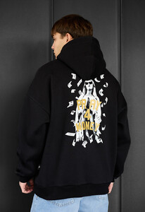 Фото - Молодіжне зимове худі Staff pray 4 money oversize fleece - Men box