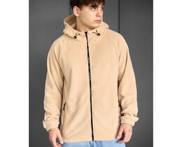 Фото - Повсякденне худі на флісі Staff zip beige fleece - Men box