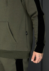 Фото - Зимний костюм цвета хаки Staff lo khaki & black fleece - Men box