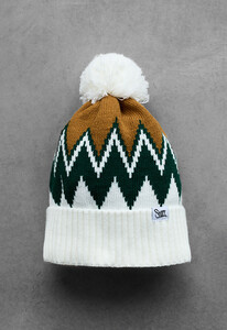 Фото - Зимняя шапка Staff mix pattern pompon - Men box
