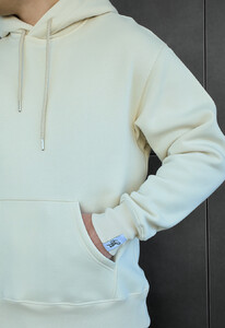 Фото - Базове худі на зиму Staff milk basic oversize fleece - Men box