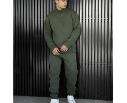 Фото - Теплый костюм цвета хаки Staff tap khaki fleece - Men box