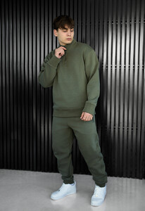 Фото - Теплый костюм цвета хаки Staff tap khaki fleece - Men box