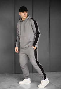 Фото - Костюм сірого кольору Staff lo gray & black fleece - Men box