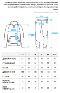 Фото - Костюм сірого кольору Staff lo gray & black fleece - Men box