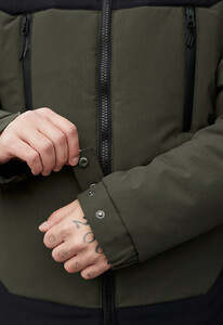 Фото - Мужская куртка на зиму Staff she khaki & black - Men box