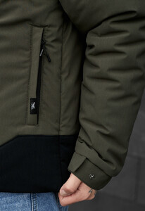 Фото - Мужская куртка на зиму Staff she khaki & black - Men box