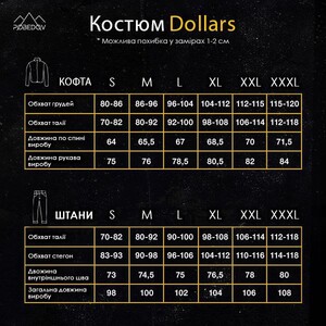 Фото - Повседневный мужской костюм Pobedov Dollars черного цвета - Men box