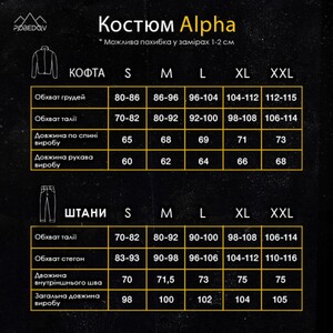 Фото - Базовий чоловічий костюм від Pobedov Alpha темно-сірий - Men box