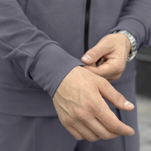 Фото - Базовий чоловічий костюм від Pobedov Alpha темно-сірий - Men box