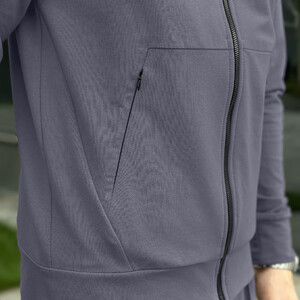 Фото - Базовий чоловічий костюм від Pobedov Alpha темно-сірий - Men box