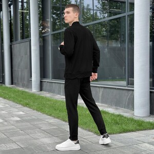 Фото - Повсякденний костюм від Pobedov Alpha чорного кольору - Men box