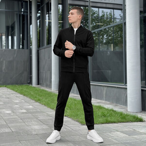 Фото - Повсякденний костюм від Pobedov Alpha чорного кольору - Men box