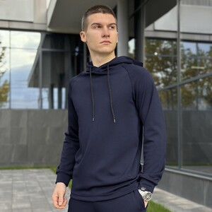 Фото - Универсальный костюм Pobedov Monix темно-синего цвета - Men box