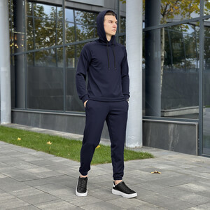 Фото - Универсальный костюм Pobedov Monix темно-синего цвета - Men box