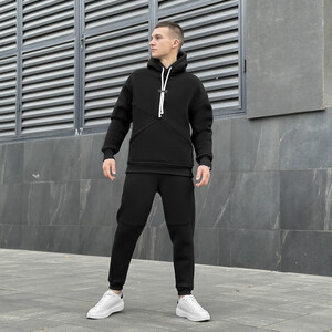 Фото - Повседневный зимний костюм Pobedov Space черного цвета - Men box