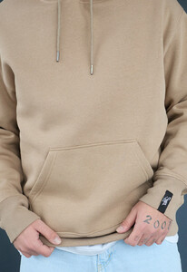 Фото - Світло-коричневе худі Staff light brown basic oversize fleece - Men box