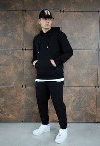Фото - Универсальный спортивный костюм Staff vit black basic - Men box