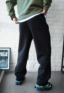 Фото - Базовые зимние спортивки Staff jog black fleece - Men box