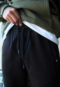Фото - Базовые зимние спортивки Staff jog black fleece - Men box