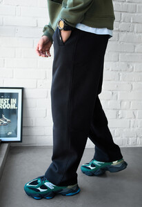 Фото - Базовые зимние спортивки Staff jog black fleece - Men box